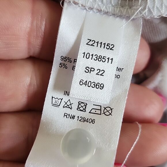 Venus Cream & Brown Zebra Print V-neck Short Sleeved Romper, S - Picture 8 of 10